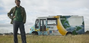 BBC and ITV at the return of the Biotruck