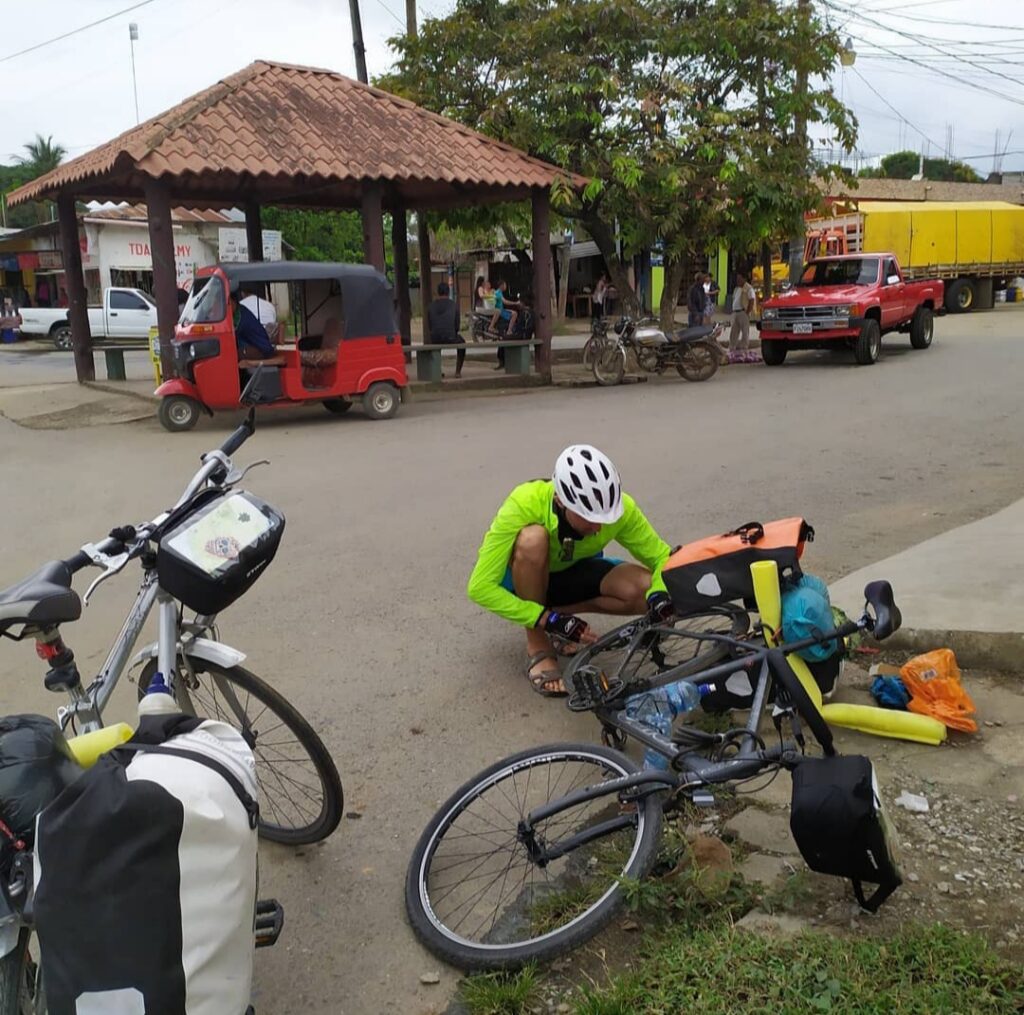 Andy Pag, long distance cyclist, kenynote speaker and adventurer