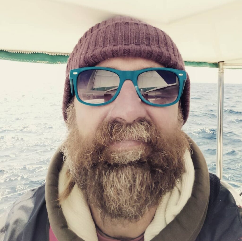 Andy Pag, ocean yachtsman, keynote speaker on sustainability, transformation and identity.